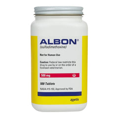 Rx Albon 500 mg x 500 Tablets