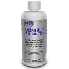 محلول فموي من Rx K-BroVet، 250 ملغ × 10 أونصة، بنكهة الفانيليا والكراميل