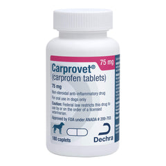 Rx Carprovet Cápsulas 75 mg x 180 cápsulas