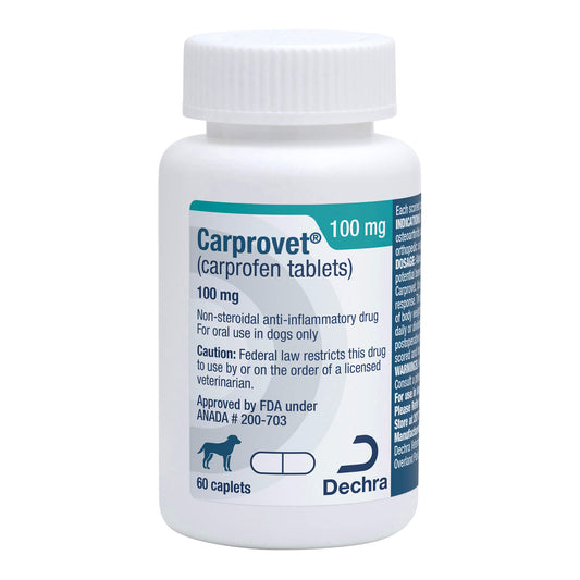 Carprovet comprimidos de 100 mg x 60 comprimidos (Rx)