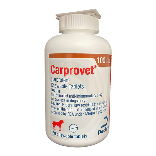 Rx Carprovet Chewable Tablets 100mg x 180 tablets