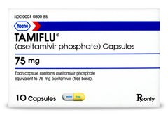 Rx Tamiflu 75mg x 10 capsules