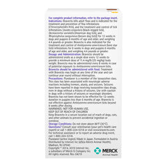 Rx Bravecto 4.4-9.9 رطل × 1 مضغ