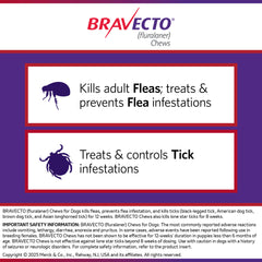 Rx Bravecto 4.4-9.9 رطل × 1 مضغ