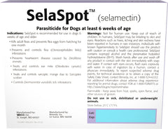 Rx SelaSpot Dog, 3 pk, 5.1- 10 pounds