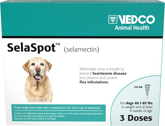 Rx SelaSpot Dog, 3 pk, 40.1- 85 pounds