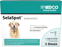 Rx SelaSpot Dog, 3 pk, 40.1- 85 pounds