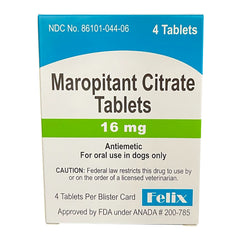 Rx Maropitant Citrate Tablets 16mg, 4ct