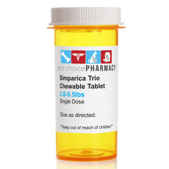 Rx Simparica Trio gold 2.8-5.5lbs x 1 tablet