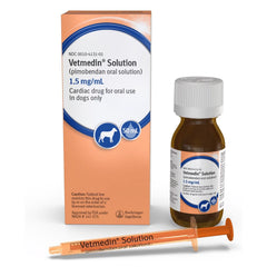 Rx Vetmedin Oral Soultion 1.5mg / 50ml