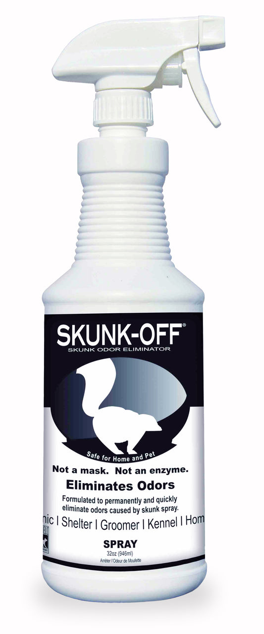 Skunk odor eliminator 32oz spray trigger bottle