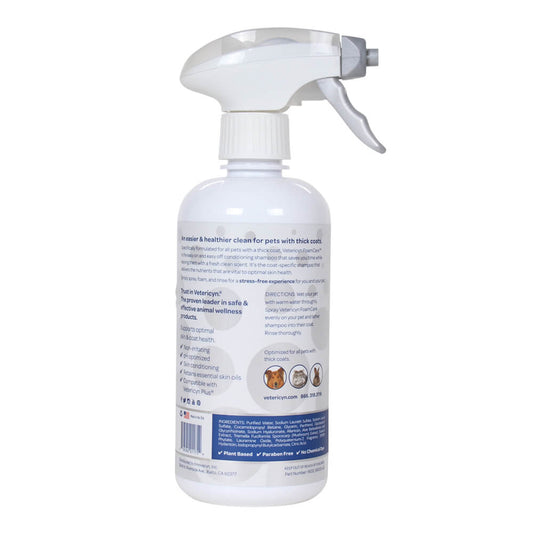 Vetericyn FoamCare High Density Thick Coats Shampoo Spray 16 oz