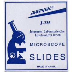 Jor-Vet Microscope Slides Clear Box of 72