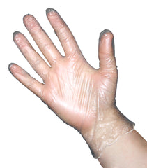 Gloves Vinyl Powder Free Non Latex Large Box of 100