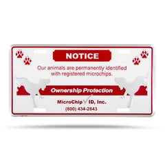 Avid Small Fence Sign 6" X 12"