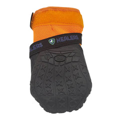 Healers Urban Walker Dog Boots, Pair, Orange, XLarge