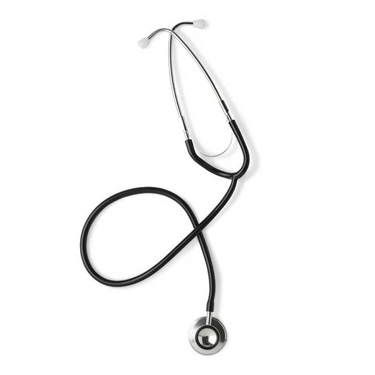 Medlin Stethoscope Dual Head, Black