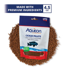 Aqueon Cichlid Food Mini 4.5 Oz