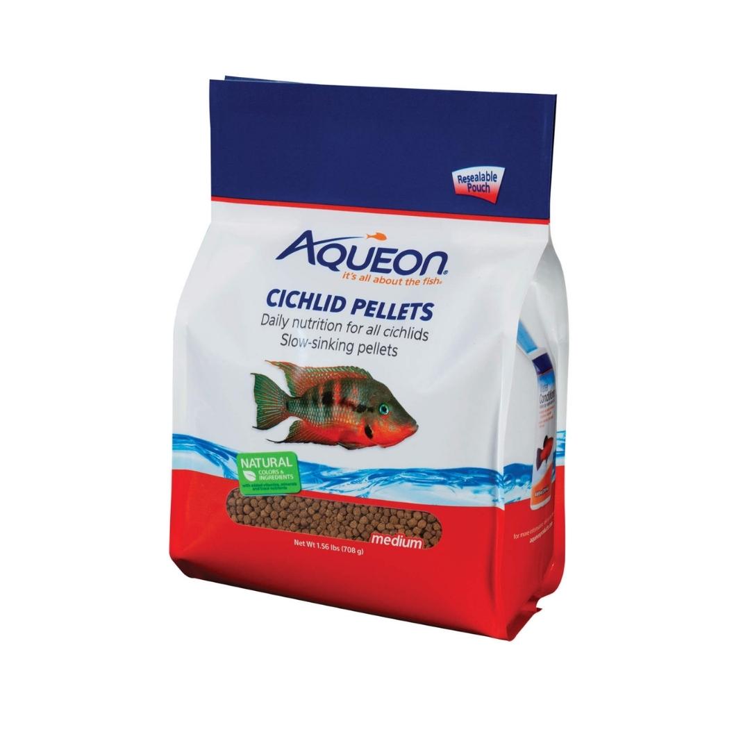 Aqueon Cichlid Food Medium 25 Ounces Default Title