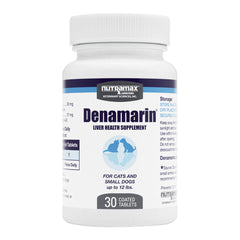 Denamarin para perros pequeños/gatos, 90 mg, frasco de 30 comprimidos