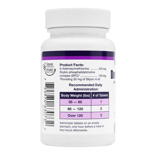 Denamarin para perros grandes, 425 mg, frasco de 30 comprimidos
