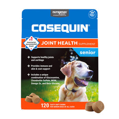 Nutramax Cosequin Senior Joint Health Supplement for Senior Dogs, 120 Soft Chews