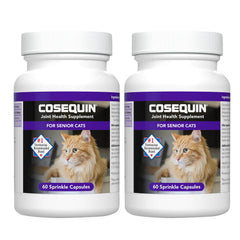 Cosequin Senior Joint Health Supplement for Cats, 60 Sprinkle Capsules, 2pk