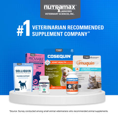 Nutramax Cosequin for Dogs Joint Health Supplement, Contains Glucosamine for Dogs, Plus Chondroitin, MSM and HA, Supports Healthy Joints, Chewable Tablets, 150 Count