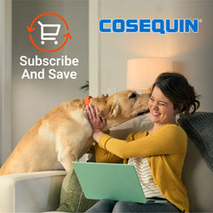 Nutramax Cosequin for Dogs Joint Health Supplement, Contains Glucosamine for Dogs, Plus Chondroitin, MSM and HA, Supports Healthy Joints, Chewable Tablets, 150 Count