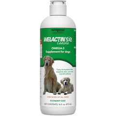 Suplemento natural de Omega-3 Welactin para perros, 473 ml (16 onzas líquidas)
