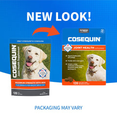 Cosequin Soft Chews with MSM plus Omega-3s for Dogs 120 ct