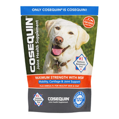 Cosequin Soft Chews with MSM plus Omega-3s for Dogs 120 ct