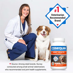 Cosequin DS with MSM for Dogs 60 Chewable Tablets