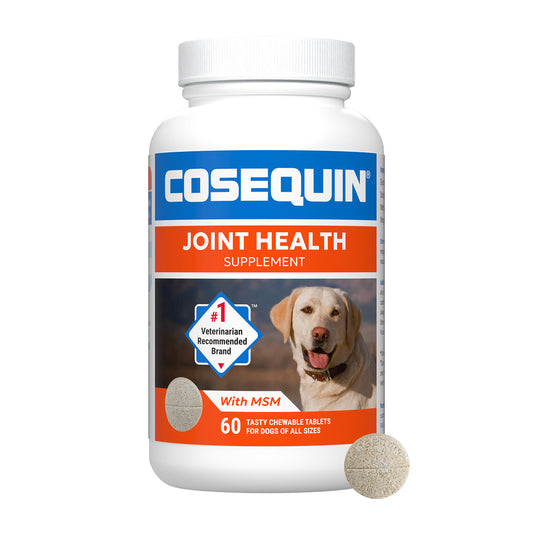 Cosequin DS with MSM for Dogs 60 Chewable Tablets