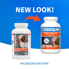 Cosequin Suplemento para la salud articular Plus MSM para perros 132 comprimidos masticables