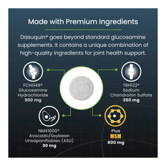 Nutramax Dasuquin with MSM for Large Dogs 60lbs and Over, Joint Health Supplement, Chewable Tablets, 150 Count