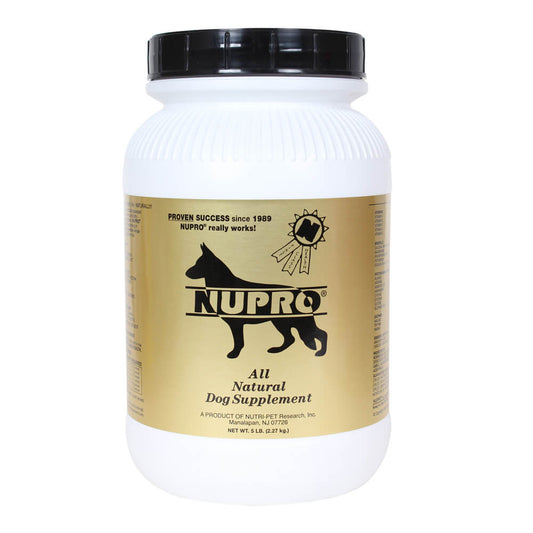 Nupro All Natural Dog Supplement 5 lb Gold