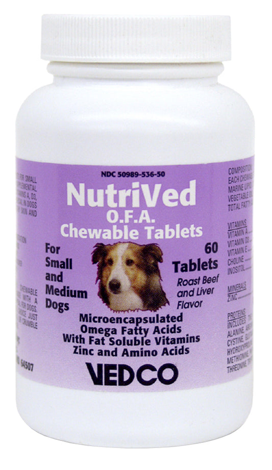 NutriVed O.F.A. for Small and Medium Dogs 60 Ct