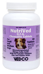 NutriVed O.F.A. for Small and Medium Dogs 60 Ct