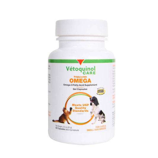 Triglyceride Omega for Small Dogs and Cats 60 Count
