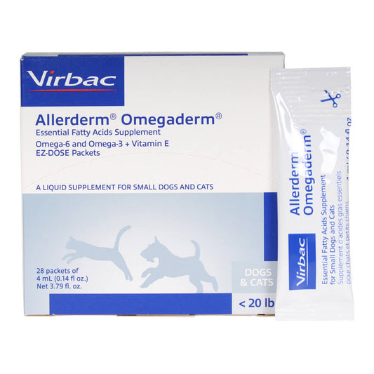 Allerderm Omegaderm EZ Dose 4 ml Packets Small Dogs 28 ct