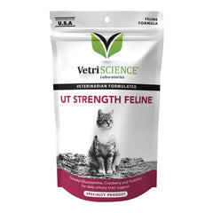 VetriScience UT Strength Feline 60 masticables de tamaño pequeño