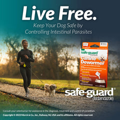 Safe-Guard Canine Dewormer Three 4 gram Pouches