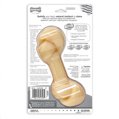 Nylabone Power Chew Knot Bone BIG Dog Chew Toy Chicken, 1ea/XXL/Monster 50 Lbs. 1 ct