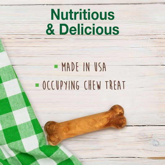 Nylabone Healthy Edibles Puppy Turkey Sweet Potato Dog Chew Treats Turkey Sweet Potato, XS/Petite Up To 15 Lbs. 4 ct