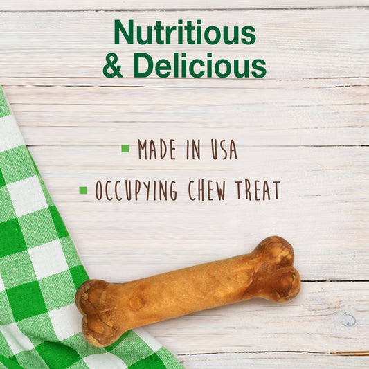 Nylabone Healthy Edibles Puppy Turkey Sweet Potato Dog Chew Treats Turkey Sweet Potato, SMall/Regular Up To 25 Ibs. 3 ct