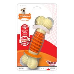 Nylabone PRO Action Dental Power Chew Durable Dog Toy Bacon, Orange, 1ea/Large/Giant Up To 50 Lbs. 1 ct