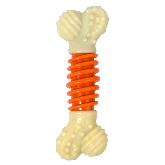Nylabone PRO Action Dental Power Chew Durable Dog Toy Bacon 1ea/Large/Giant - Up To 50 lb