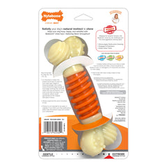Nylabone PRO Action Dental Power Chew Durable Dog Toy Bacon, Orange, 1ea/Large/Giant Up To 50 Lbs. 1 ct