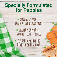 Nylabone Healthy Edibles Puppy Turkey Sweet Potato Dog Chew Treats Turkey Sweet Potato, XS/Petite Up To 15 Lbs. 8 ct